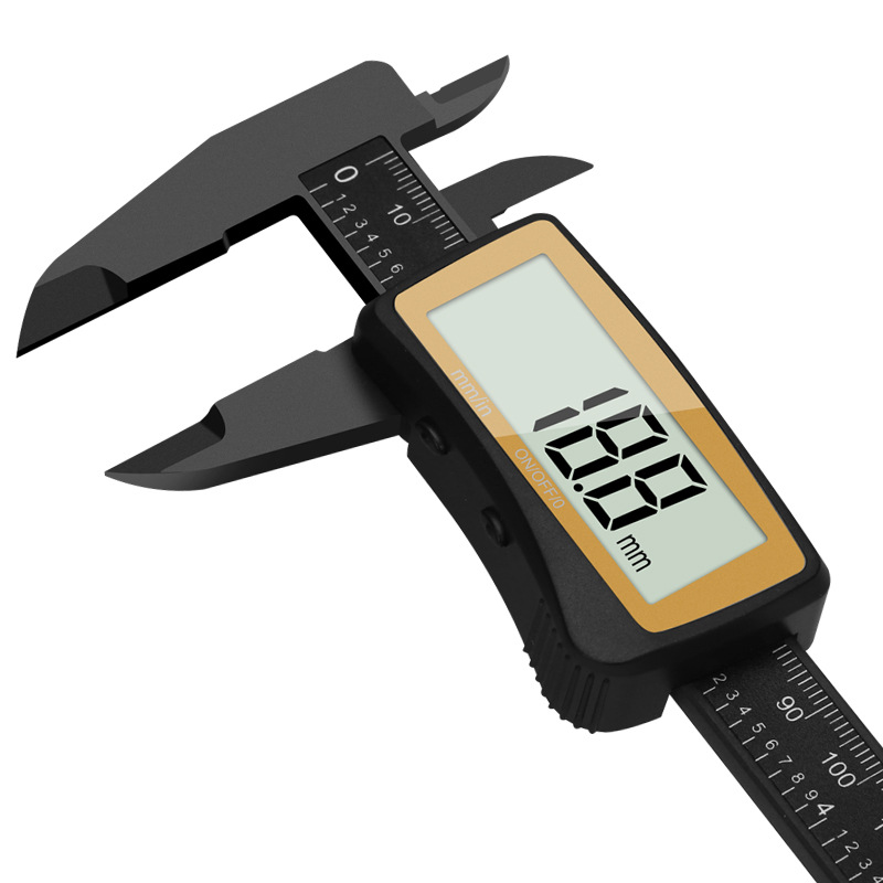 Digital Caliper 150Mm Stainless Steel - New Carbon Fiber Full Screen Electronic