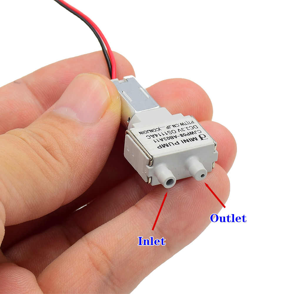 Mini Peristaltic Pump 12V - 0.3L/MIN Small Flow Water Pump with