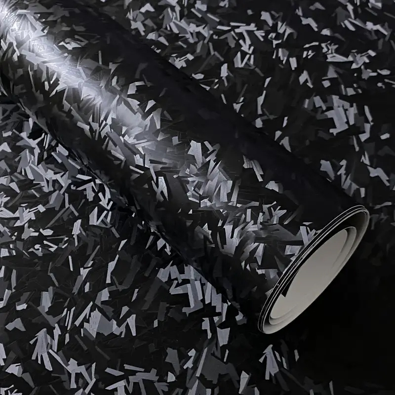 Black Forged Carbon Fiber Viny - Air Bubble Wrap Roll Packaging recension och pris