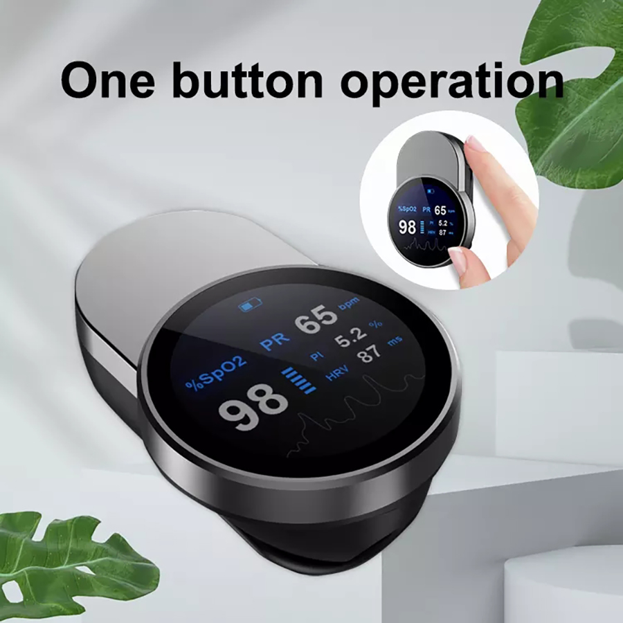 Fingertip Pulse Oximeter SpO2  - Pulse Oximeter Fingertip Rechargeable recension och pris