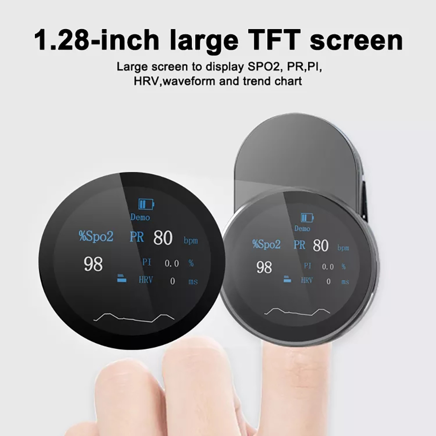 Fingertip Pulse Oximeter SpO2  - Pulse Oximeter Fingertip Rechargeable recension och pris