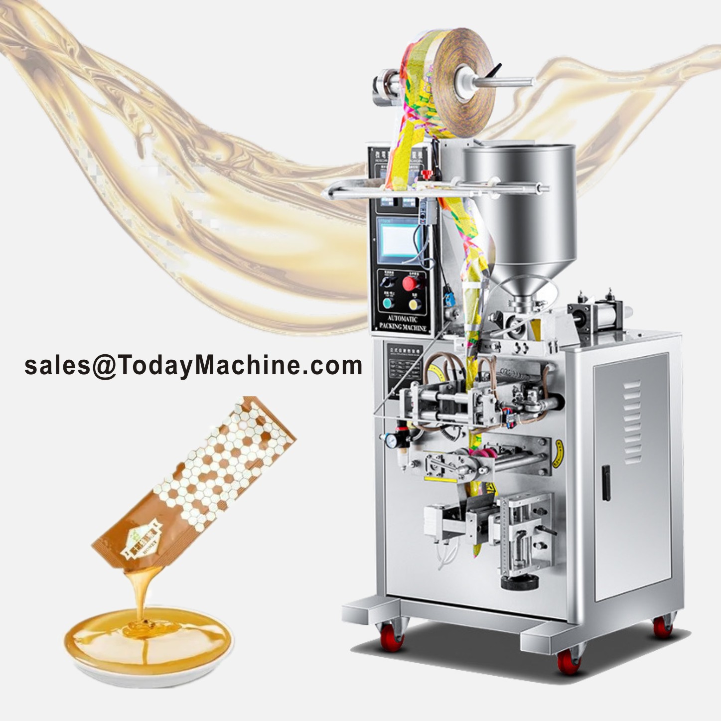 Vertical Form Fill Seal Sauce  - Packaging recension och pris