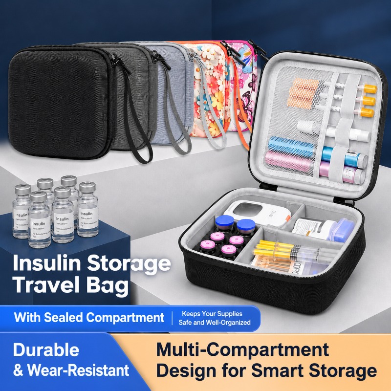 Spacious Insulin Storage Pouch - Medical Supplies recension och pris