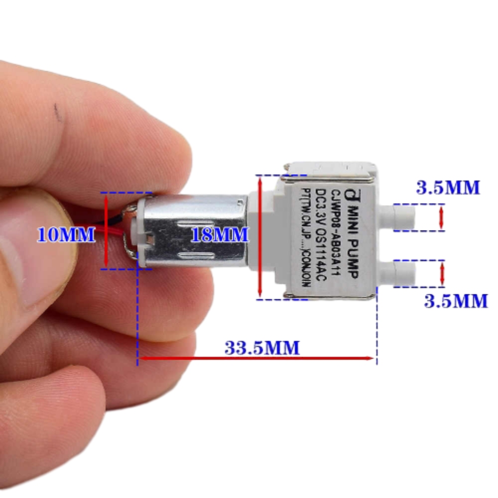0.3L/MIN Small Flow Water Pump - Mini Peristaltic Pump 12V recension och pris