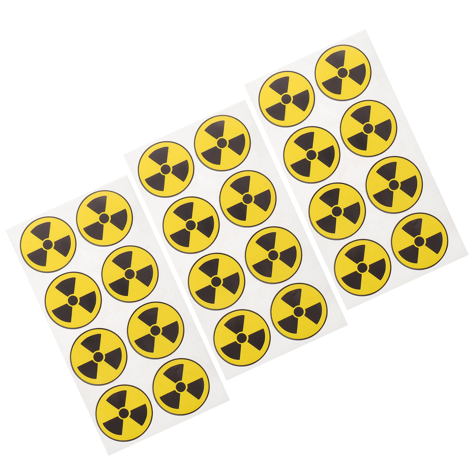 24Pcs Radiation Warning Sticke - Lab Equipment recension och pris