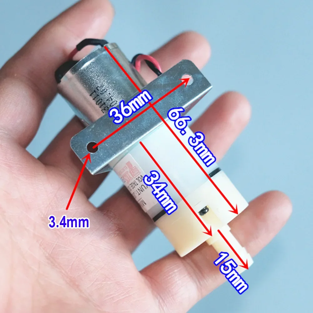 Mini 370 Self Suction Pump DC  - Mini Peristaltic Pump 12V recension och pris
